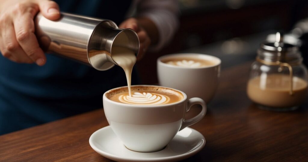 Ihren Latte zubereiten