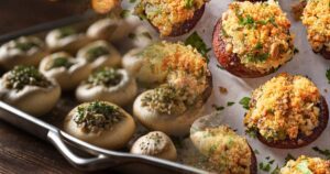 Recette de Champignons Farcis Onctueux : Un Guide Simple pour des Amuse-Bouches Gourmets