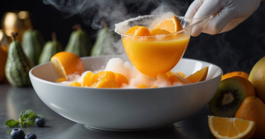 Préparation du Gel de Fruit au Nitro