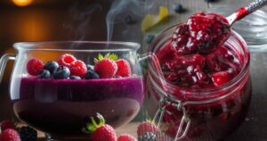 Rezept für Beerenkompott mit Lachgaszusatz: Eine moderne Variante eines klassischen Desserts