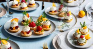 Receta de Canapés con Nata Montada: Perfectos Aperitivos de Fiesta